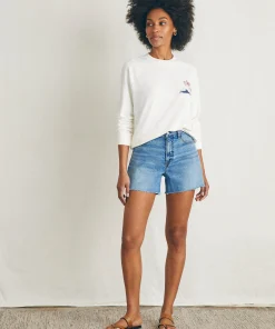 Best Cabana Towel Terry Crew - Women Hoodies & Sweatshirts