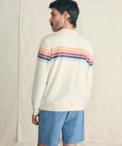 Outlet Cabana Towel Terry Crewneck - Hoodies & Sweatshirts