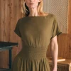 Sale Coast To Coast Midi Dress - Women Dresses