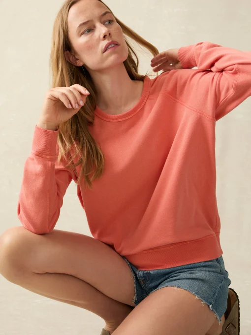 Sale Coastal Cloud Crew - Women Hoodies & Sweatshirts
