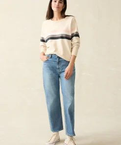 Fashion Coastal Cloud Crew - Women Hoodies & Sweatshirts