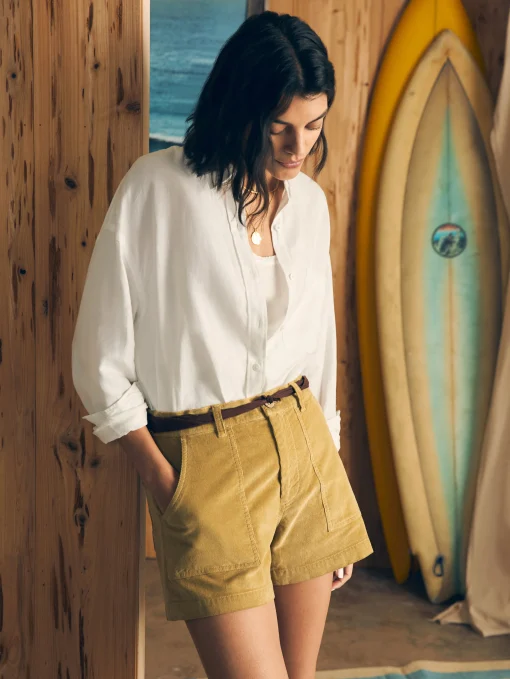 Discount Cord Patch Pocket Short - Women Shorts & Skirts