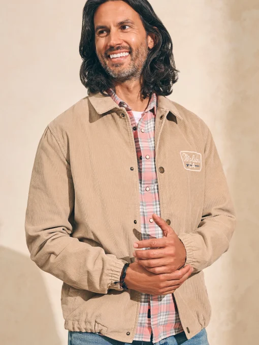 Sale Corduroy Coaches Jacket - Jackets & Vests