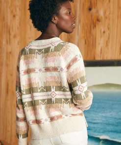 Best Doug Good Feather Cotton Slub Pullover - Women Sweaters