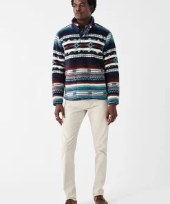 New Doug Good Feather High Pile Fleece Popover - Jackets & Vests