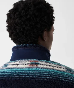 New Doug Good Feather High Pile Fleece Popover - Jackets & Vests