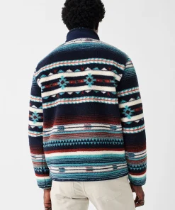 New Doug Good Feather High Pile Fleece Popover - Jackets & Vests