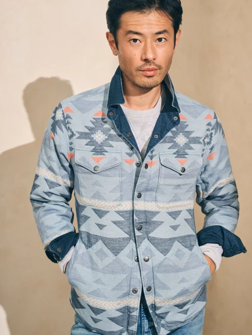 Outlet Doug Good Feather Reversible Bondi Jacket - Jackets & Vests