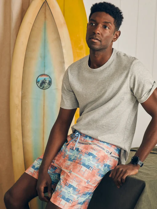 Clearance Doug Good Feather Shorelite Active Swim Short (7" Inseam) - Shorts|Swim