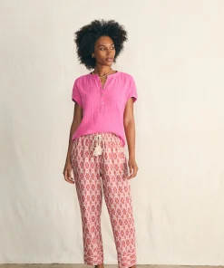 Sale Dream Cotton Gauze Desmond Top - Women Shirts & Tops