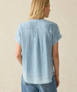 Outlet Dream Cotton Gauze Desmond Top - Women Shirts & Tops