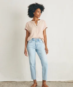 Sale Dream Cotton Gauze Desmond Top - Women Shirts & Tops