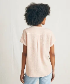 Sale Dream Cotton Gauze Desmond Top - Women Shirts & Tops