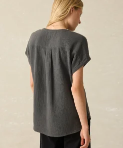 Sale Dream Cotton Gauze Desmond Top - Women Shirts & Tops