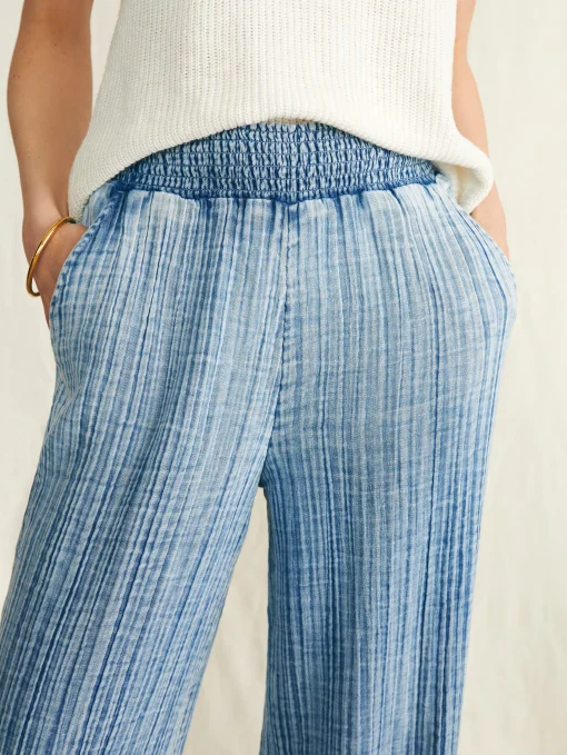 New Dream Cotton Gauze Wide Leg Pant - Women Pants|Swim