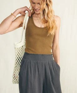 New Dream Cotton Gauze Wide Leg Pant - Women Pants|Swim