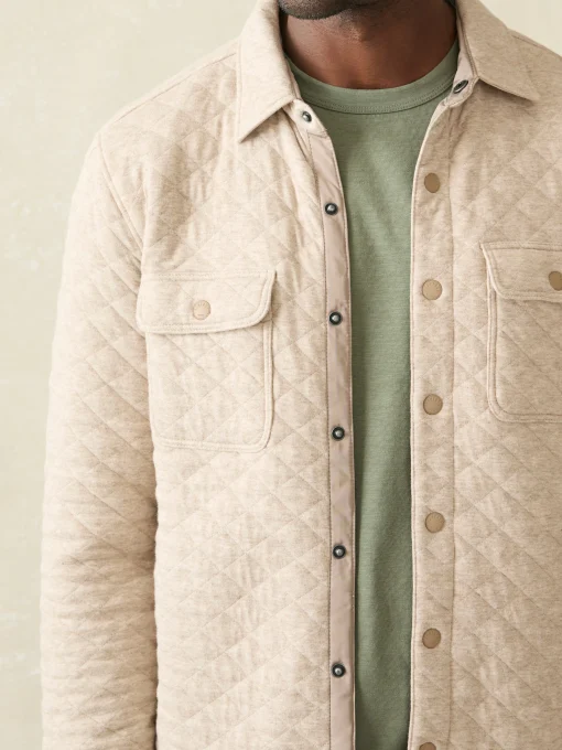 Fashion Epic Quilted Fleece CPO (Tall) - Jackets & Vests