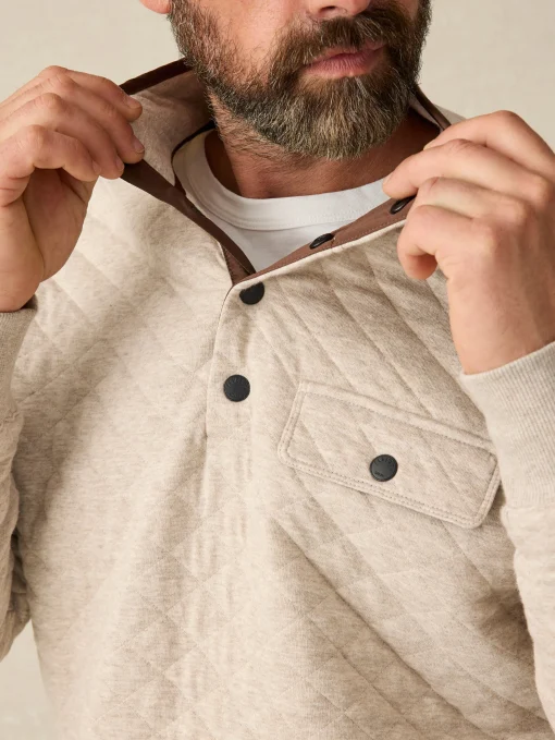 Outlet Epic Quilted Fleece Pullover - Jackets & Vests