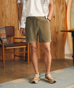 Outlet Essential Italian Knit Cord Short (6" Inseam) - Shorts