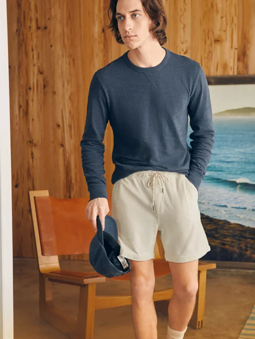 Discount Essential Italian Knit Cord Short (6" Inseam) - Shorts