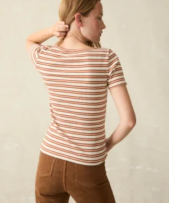 Online Freestyle Rib Knit Tee - Women T-Shirts