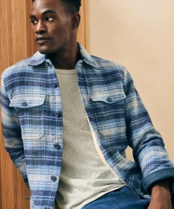 Outlet High Pile Fleece Lined Wool CPO - Jackets & Vests