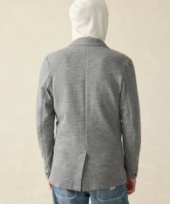 Fashion Inlet Knit Blazer - Blazers