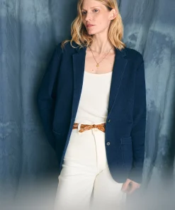 Clearance Inlet Knit Blazer - Women Blazers & Outerwear