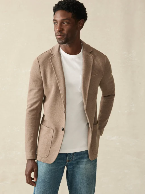 Clearance Inlet Knit Blazer - Blazers