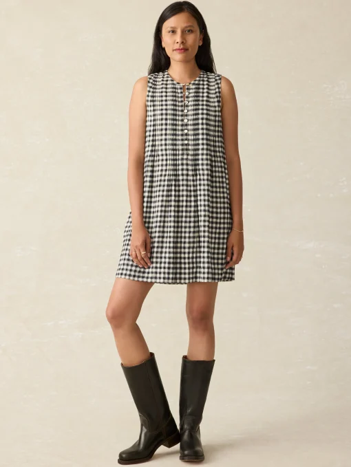 Online Isha Gingham Dress - Women Dresses