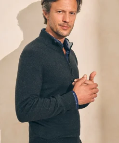 Fashion Jackson Quarter Zip Sweater - Sweaters