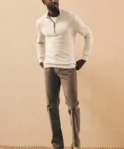 Fashion Jackson Quarter Zip Sweater - Sweaters