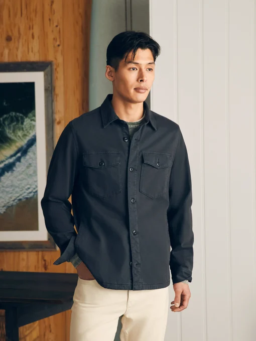 Hot Jersey Shirt Jacket - Jackets & Vests