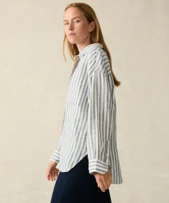 Outlet Laguna Linen Relaxed Shirt - Women Shirts & Tops