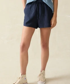 Sale Laguna Linen Tie Waist Short - Women Shorts & Skirts