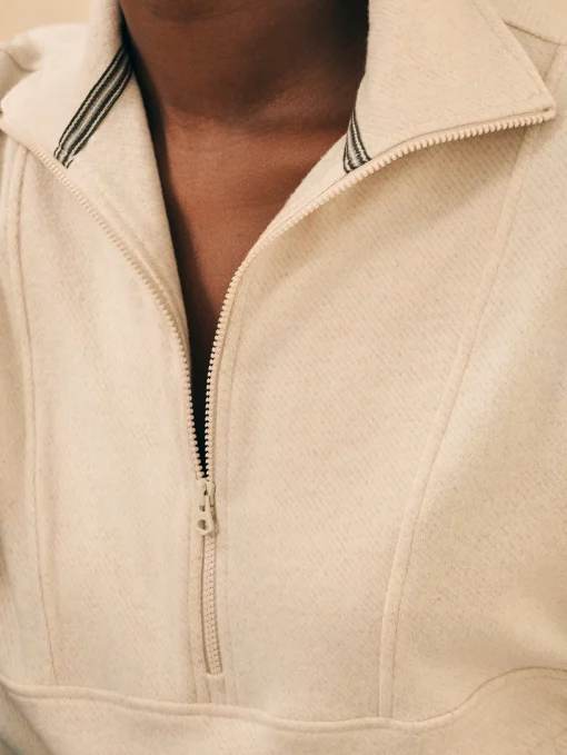 Discount Legend™ Lounge Half Zip Sweatshirt - Women Hoodies & Sweatshirts