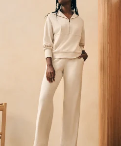 Discount Legend™ Lounge Half Zip Sweatshirt - Women Hoodies & Sweatshirts