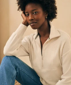 Discount Legend™ Lounge Half Zip Sweatshirt - Women Hoodies & Sweatshirts