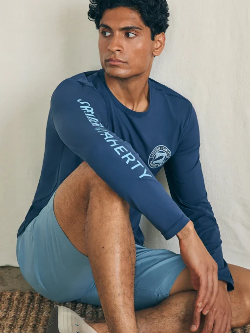 New Long-Sleeve Surfrider Shorelite UPF Tee - T-Shirts & Henleys