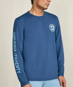 New Long-Sleeve Surfrider Shorelite UPF Tee - T-Shirts & Henleys