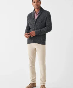 Clearance Marled Cotton Cardigan - Sweaters