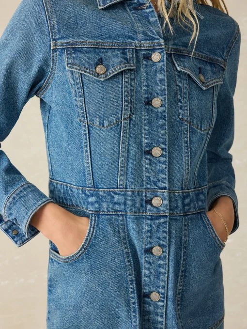 Clearance Michelle Denim Dress - Women Dresses