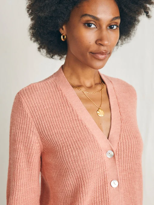 Online Miramar Linen Cardigan - Women Sweaters