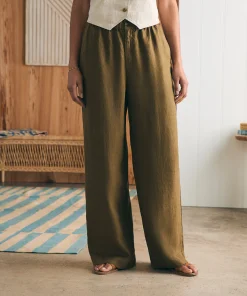 Fashion Monterey Linen Pant - Women Pants