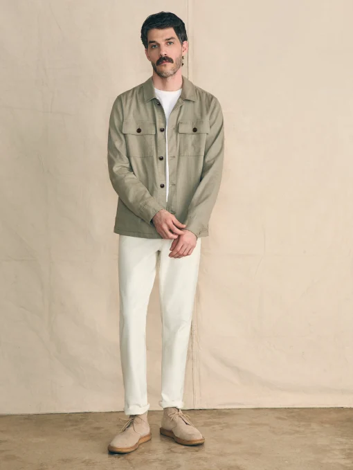 Sale Movement™ Flex Linen Shirt Jacket - Jackets & Vests