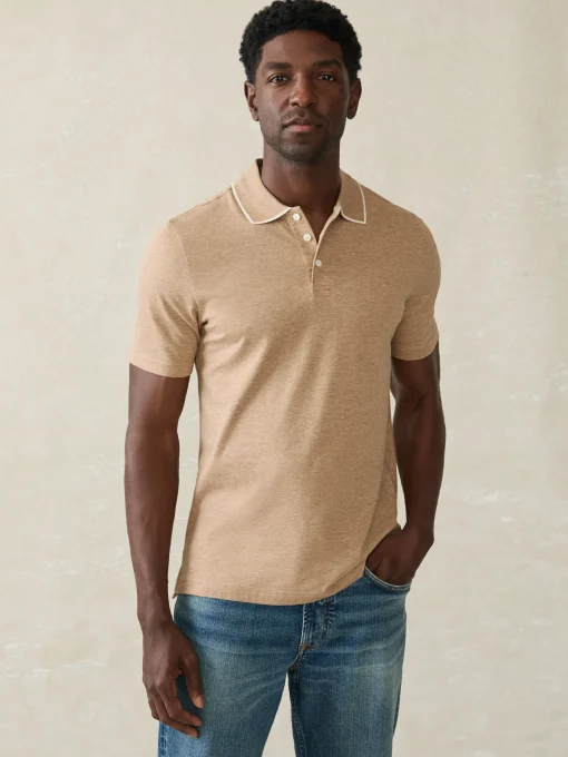 Fashion Movement™ Short-Sleeve Pique Polo Shirt - Polo Shirts|T-Shirts & Henleys