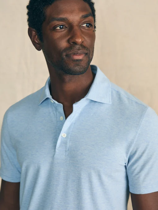 Hot Movement™ Short-Sleeve Polo Shirt (Tall) - Polo Shirts|T-Shirts & Henleys