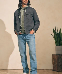 Sale Organic Cotton Slim Straight Denim (32