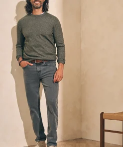 Hot Organic Cotton Slim Straight Denim (32