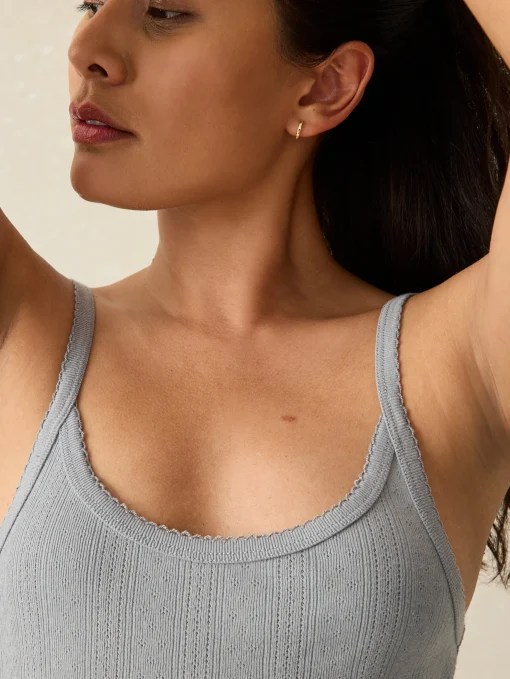Fashion Pacific Pointelle Tank - Women T-Shirts